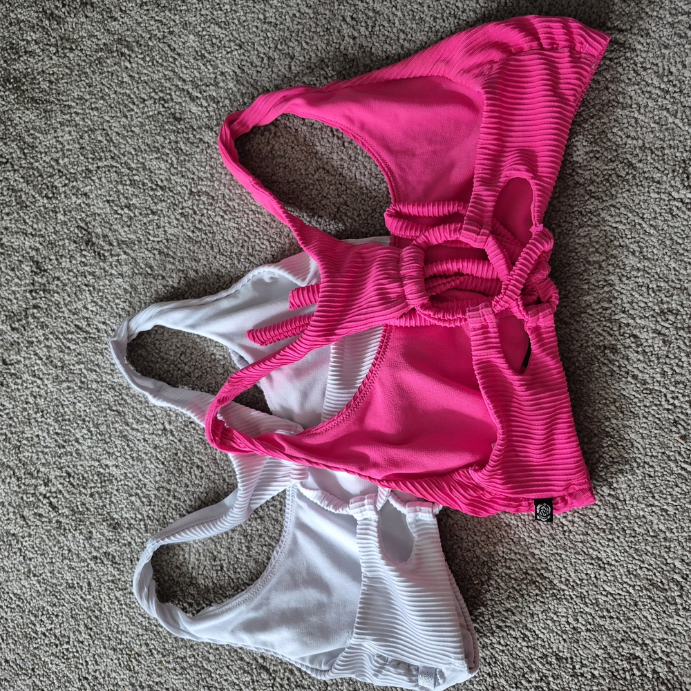 2 For 15 La Vie En Rose Bikini Tops